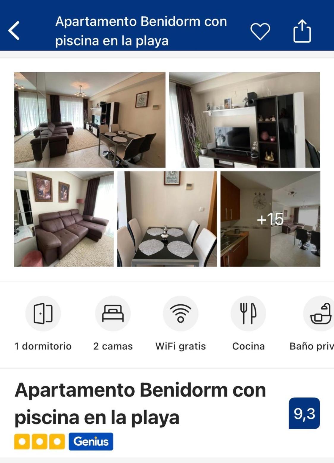 Apartamento Benidorm Con Piscina En La Playa カーラ・デ・フィネストラット エクステリア 写真
