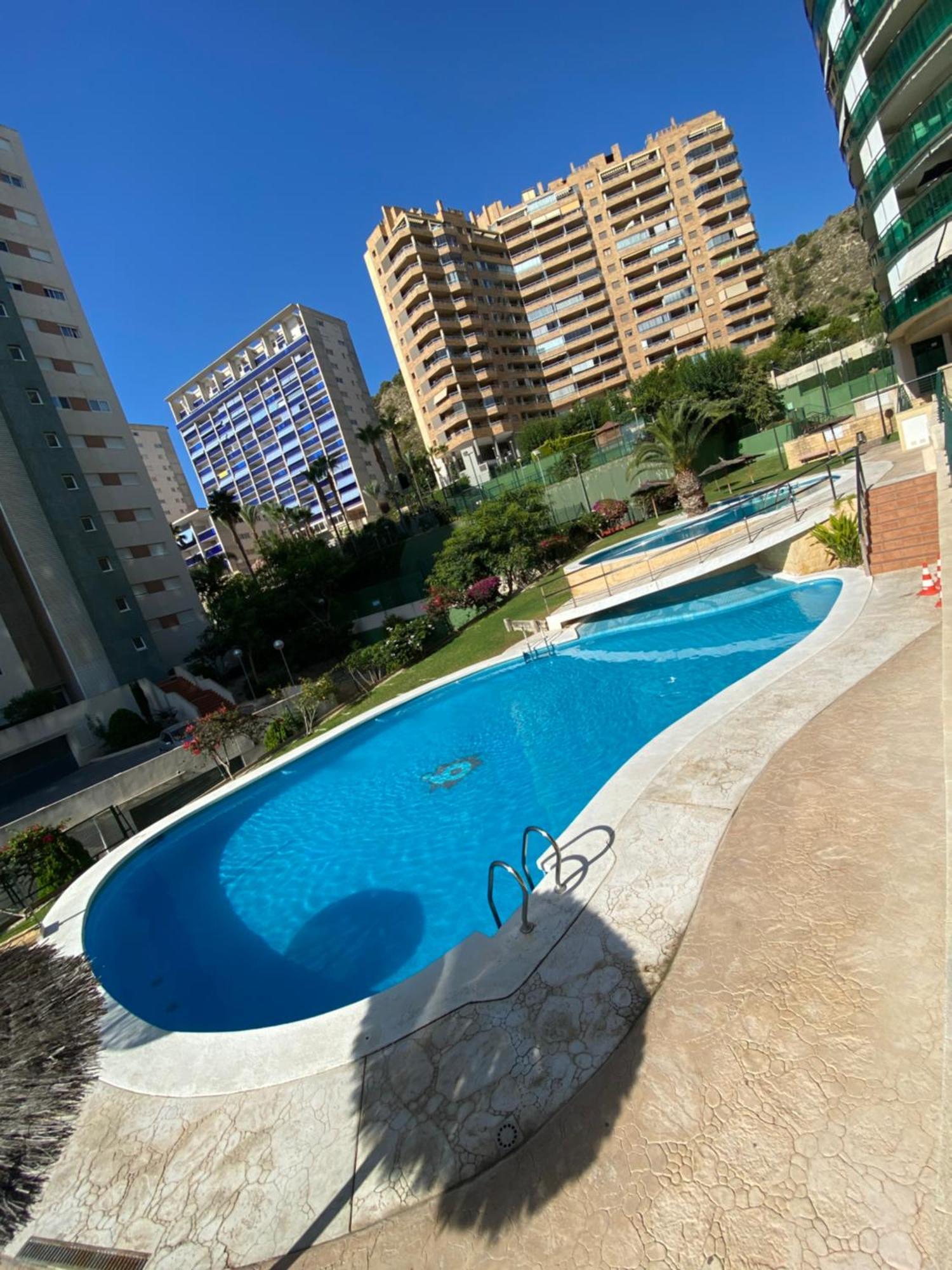 Apartamento Benidorm Con Piscina En La Playa カーラ・デ・フィネストラット エクステリア 写真